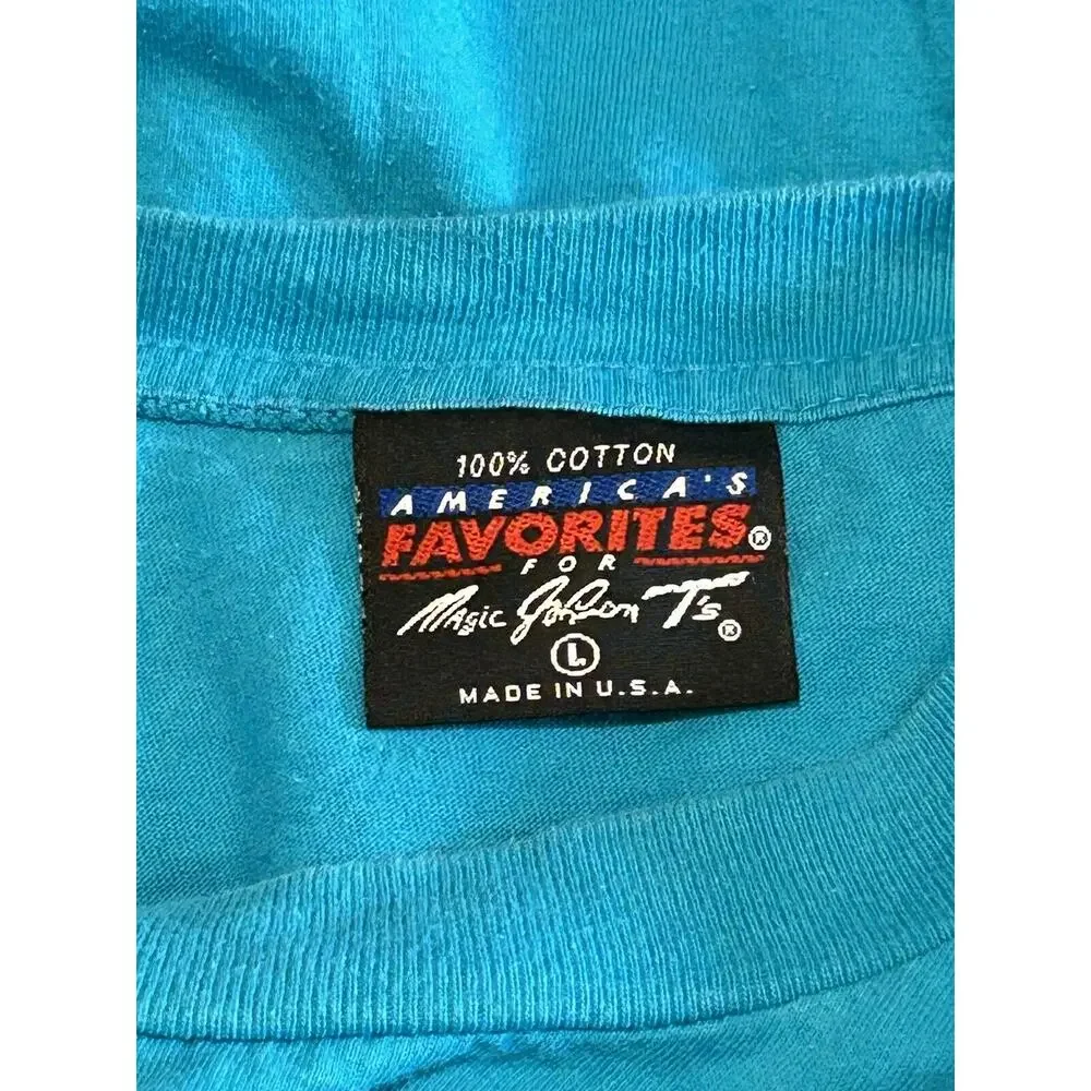 Vintage Charlotte Hornets kids 14/16 Tee shirt and short set
